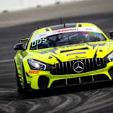 Der Mercedes-AMG GT4 von GetSpeed Performance auf dem Hockenheimring