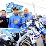 Davide Guarneri und Tanel Leok (v. li.) sollen das kleine TM-Werksteam nach vorne bringen