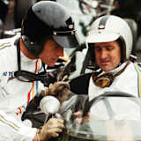 Dan Gurney mit Denny Hulme