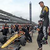 James Hinchcliffe vor dem Unfall