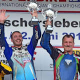 Enrico Becker (li.) und Kurt Hock im Juni 2014