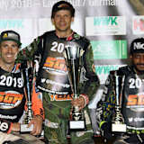 Fahren 2019 Grand Prix: Niels-Kristian Iversen, Janusz Kolodziej und Antonio Lindbäck (v.l.)