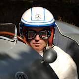Jochen Mass ist ein regelmässiger Teilnehmer des Goodwood Festival of Speed