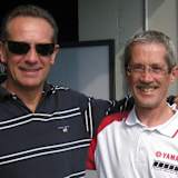 Johnny Cecotto und Steve Baker (rechts): Zwei ehemalige Sieger der 200 Meilen von Imola