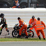 Im ersten Training riss Kappler die Kette seiner FTR-Honda