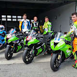 Dominik Vincon, Roman Stamm, Daniel Kartheininger und Janusch Prokop (v.il.)