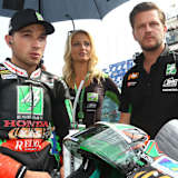 Jakub Kornfeil mit Teammanager Johan Stigefelt