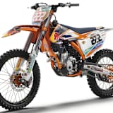 Die KTM 350 SX-F Factory soll für weitere WM-Titel sorgen
