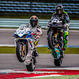 Lahti (vorne) feiert sein erstes IDM Podium