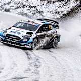 Esapekka Lappi im Drift zum vierten Platz
