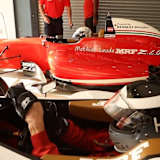 Die beiden Boliden von Lauda und Hunt