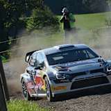 Erster Sieg von Raimund Baumschlager im VW Polo R WRC