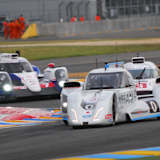 Seltener Anblick: Nissan auf der Strecke