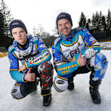 Luca (li.) und Günther Bauer