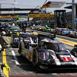 Der Porsche 919 Hybrid von Timo Bernhard, Mark Webber und Brendon Hartley