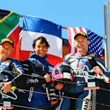 Sheridan Morais (li.) aus Südafrika