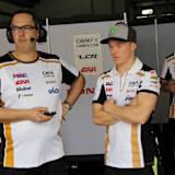 Dakota Mamola (rechts) in der LCR-Box mit Crewchief Christophe «Beefy» Bourguignon