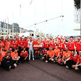 Jules Bianchi wurde in Monaco gefeiert wie ein Sieger