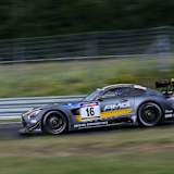 Der Mercedes-AMG GT3 beim ersten Einsatz auf der Nordschleife