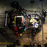 Boxenstopp der Mercedes-AMG GT3 vom Haribo Racing Team-AMG