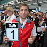 Audi-Pilot Robin Frijns startet als Erster