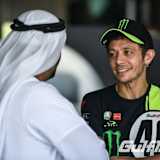 Valentino Rossi ist bei den 12h Gulf in Abu Dhabi der Superstar