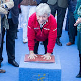 Angel Nieto hinterließ seine Händeabdruck und seine Unterschrift auf einem Sherry-Fass