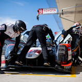 Bei Toyota werden schon ordentlich Boxenstopps für die 6h Austin der FIA WEC geübt