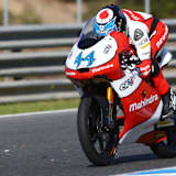 Miguel Oliveira beim Mahindra-Test im November 2013 in Jerez