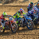 Cairoli (#222), Nagl (#12), Seewer (#91) und Strijbos (#22) in Ottobiano