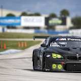 Der BMW M6 GTLM bei Testfahren in Sebring