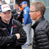 Tommy Knudsen (re.) mit Nicki Pedersens Manager