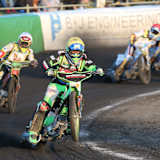 Peter Ljung (vorne) feierte seinen dritten Sieg in Güstrow