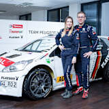 Das Peugeot-Team: Lara Vanneste und Christian Riedemann