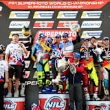Die Siegerehrung zum Supermoto der Nationen 2016