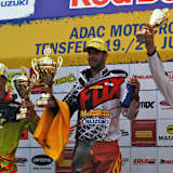 Auf dem Podium in Tensfeld herrschte Punktgleichstand