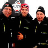 Vater Ulf Ledström, Ove Ledström und Per-Olof Serenius