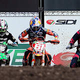 Jorge Prado gewann den ersten MX2-Lauf in Loket