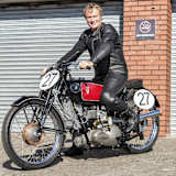 Ralf Waldmann mit der DKW 250 ccm