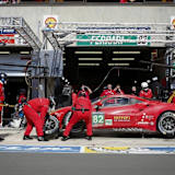 Auch bei Boxenstopp konnte Risi Competizione 2016 bei den 24h von Le Mans brillieren