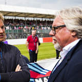 Die Rosbergs: Keke, Vivian, Nico und Sina beim WM-Titelgewinn 2016