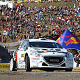 Roman Schwedt auf der Panzerplatte