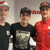 Cole Seely, Marc Marquez und Ken Roczen in Nashville