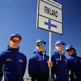 Das finnische Team 2013 mit Kingelin, Lehto, Salstola und Klem (v.l.)