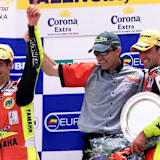 SSP-WM 2000 in Valencia: Teuchert (links) und Kellner auf dem Podest