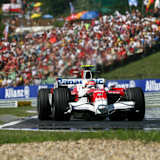 Timo Glock eroberte in Ungarn 2008 den zweiten Platz - und bescherte Toyota damit das bis dato beste Ergebnis