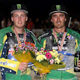 Die besten Freunde: Darcy Ward (li.) und Chris Holder