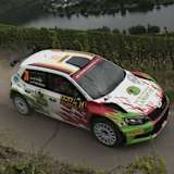 Pech mit der Reifenwahl - Skoda-Privatfahrer Armin Kremer