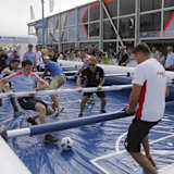 Vielleicht nicht besonders elegant, aber effektiv – Thierry Neuville schoss vier Tore