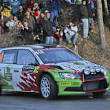 WRC2-Zweiter nach der ersten Etappe – der deutsche Skoda-Pilot Armin Kremer